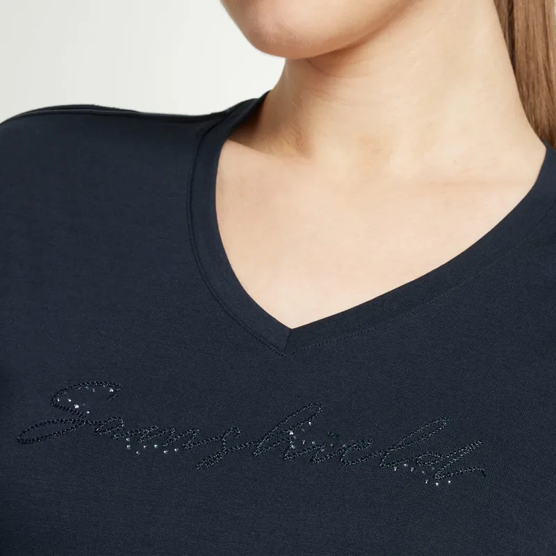 Samshield Albane Ladies Training Top - Navy-1