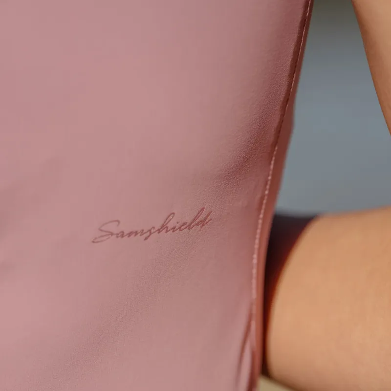 Samshield Bruna Sleeveless Ladies Polo Shirt - Blush Pink-5