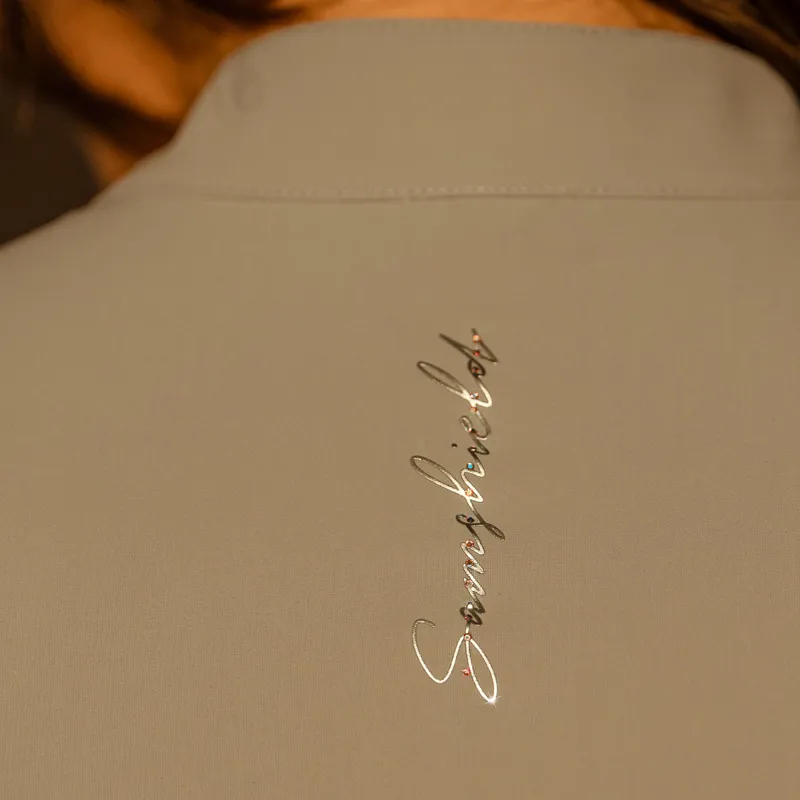 Samshield Bruna Short Sleeve Ladies Polo Shirt - Mineral-6