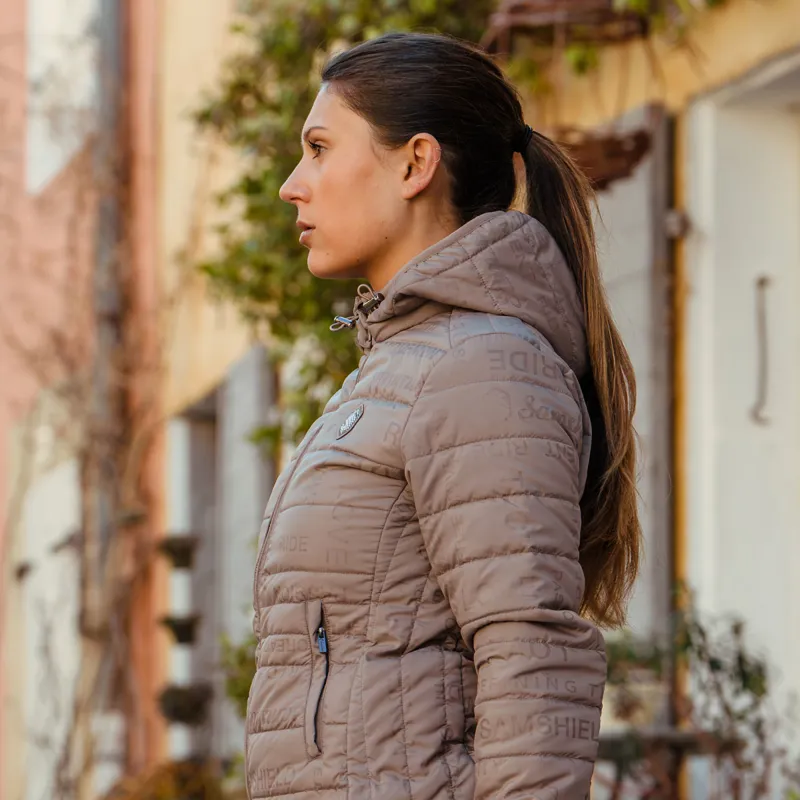 Samshield Davos Ladies Down Jacket - Vintage Rose-4