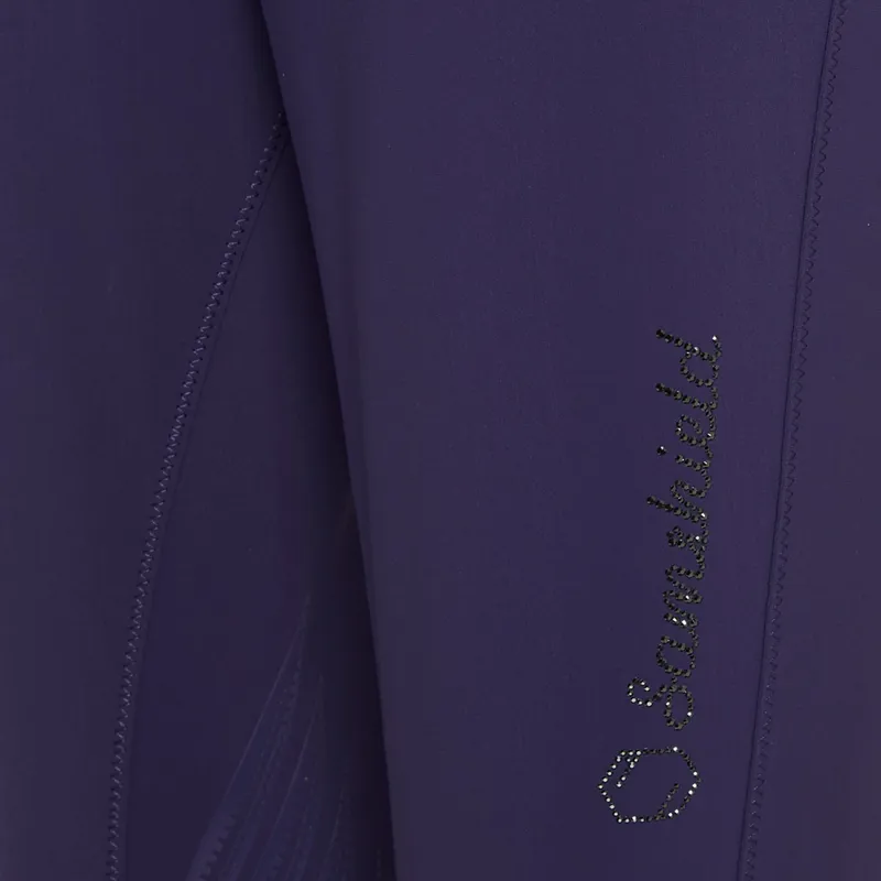 Samshield Adele Knee Grip Ladies Breeches - Violet -2