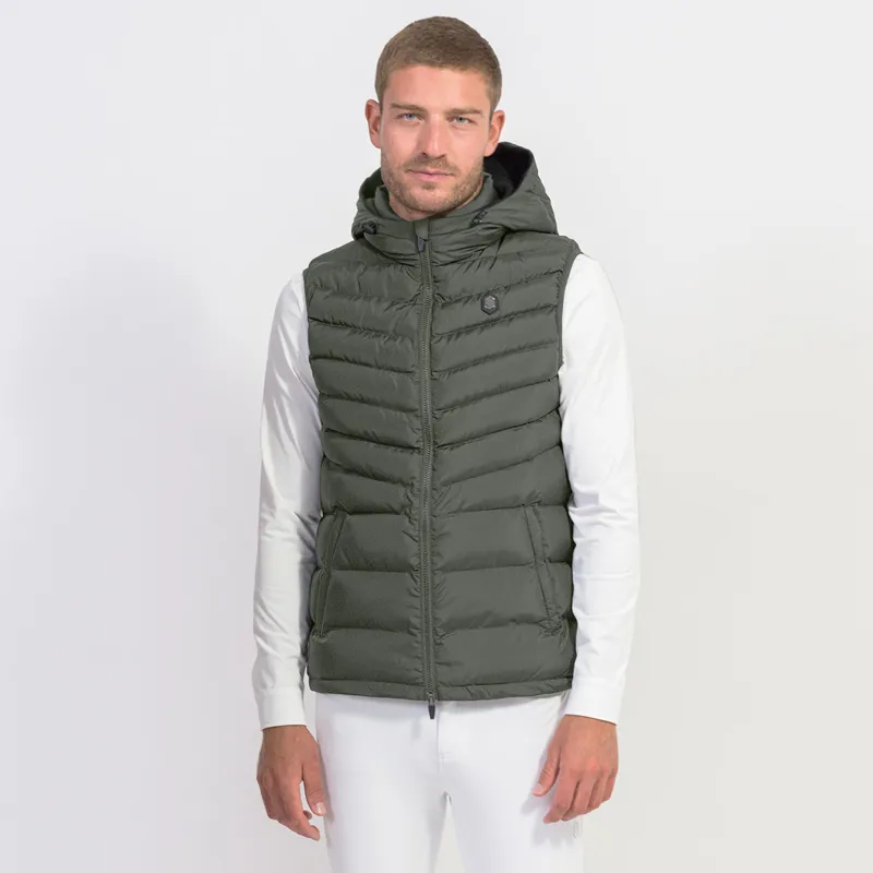 Samshield Avoriaz Mens Down Gilet - Dark Forest 