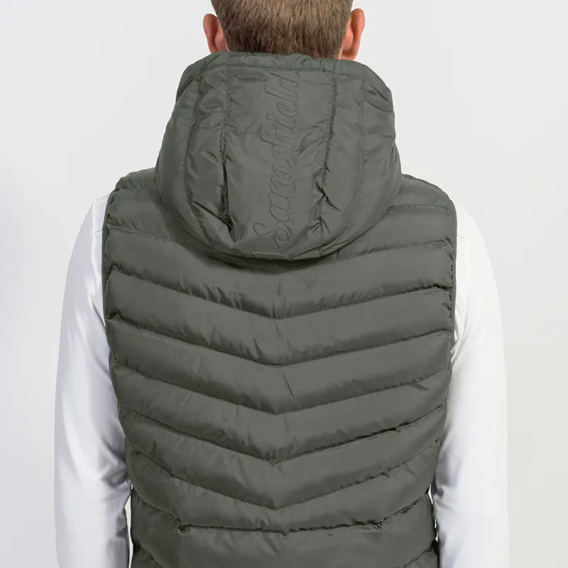 Samshield Avoriaz Mens Down Gilet - Dark Forest -2