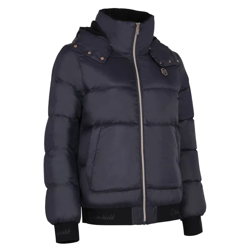 Rose gold hotsell bomber jacket womens