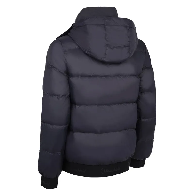 Samshield Billie Ladies Bomber Jacket - Dark Shadow/Rose Gold-1