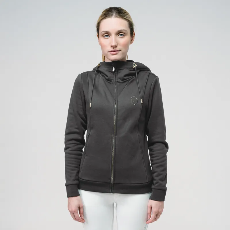 Samshield Bonita Ladies Zip Up Hoodie - Magnet/Champagne