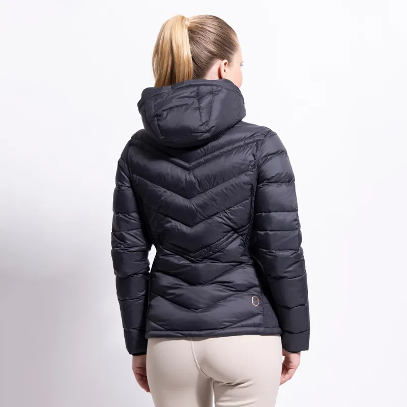 Samshield Courchevel Ladies Down Jacket - Black/Rose Gold-1