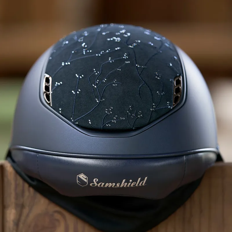 Samshield Miss Shield Shadowmatt 2.0 Crystal Leaf 5 Crystal Hat - Blue-7