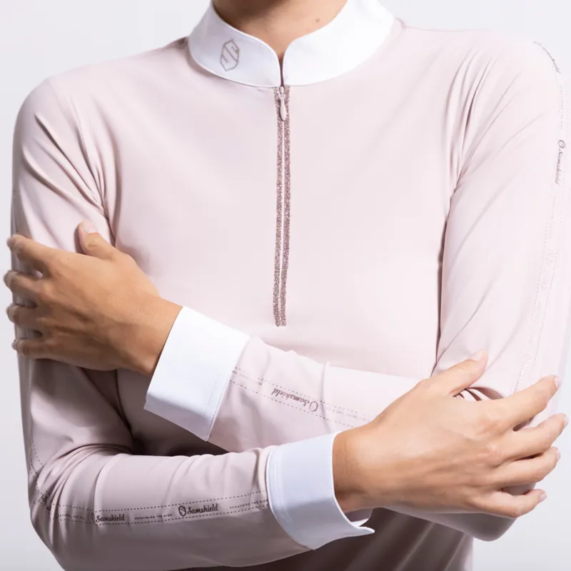 pink rose gold shirt