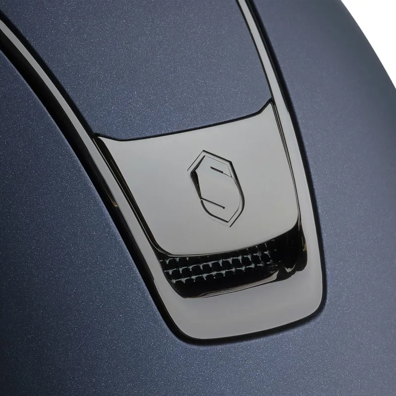 Samshield Miss Shield Shadowmatt 2.0 Standard Riding Hat - Blue-2