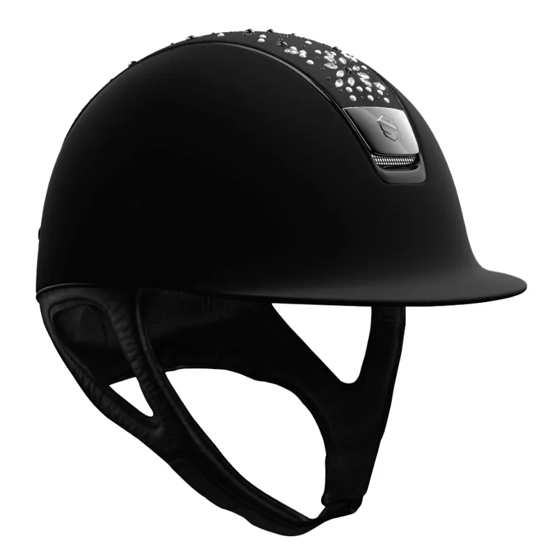Samshield Shadowmatt Pearl Drop Riding Hat Black