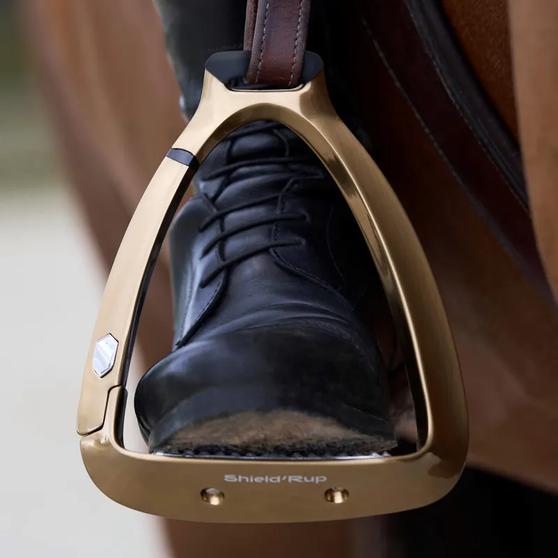 Samshield ShieldRup Stirrup Irons - Champagne-4