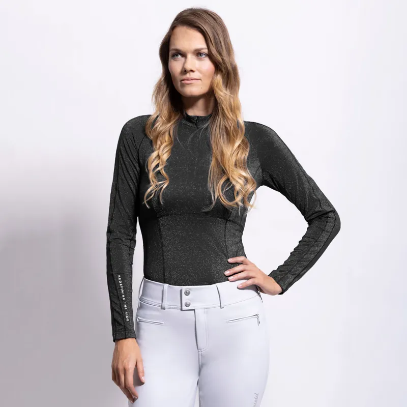 Samshield Ava Ladies Training Top - Black Lurex