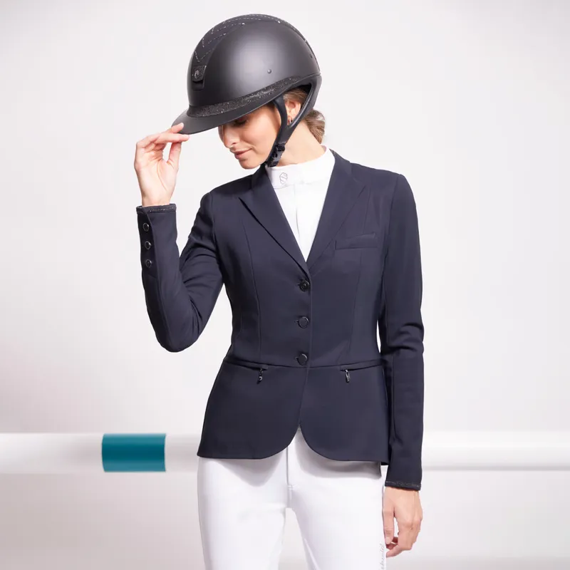 Samshield Victorine Satin Ladies Competition Jacket - Black