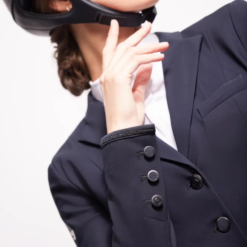 Samshield Victorine Satin Ladies Competition Jacket - Black-1