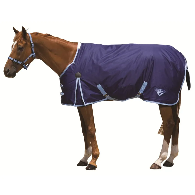 Highlander Plus Combo Neck Lite Horse Turnout Rug - Navy - 6´ - Groceries