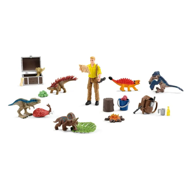 Schleich 2023 Toy Advent Calendar - Dinosaurs-1