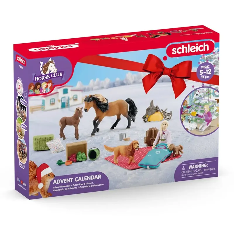 Schleich 2023 Toy Advent Calendar - Horse Club