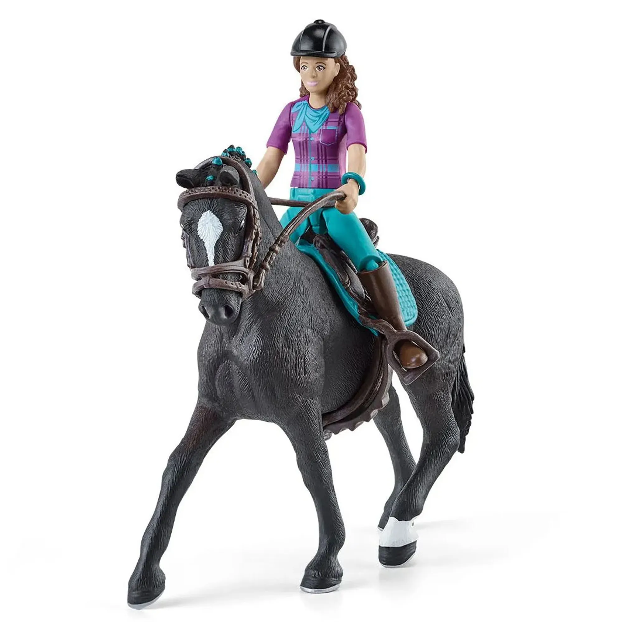 Schleich Horse Club Horse and Rider Toy Lisa and Storm