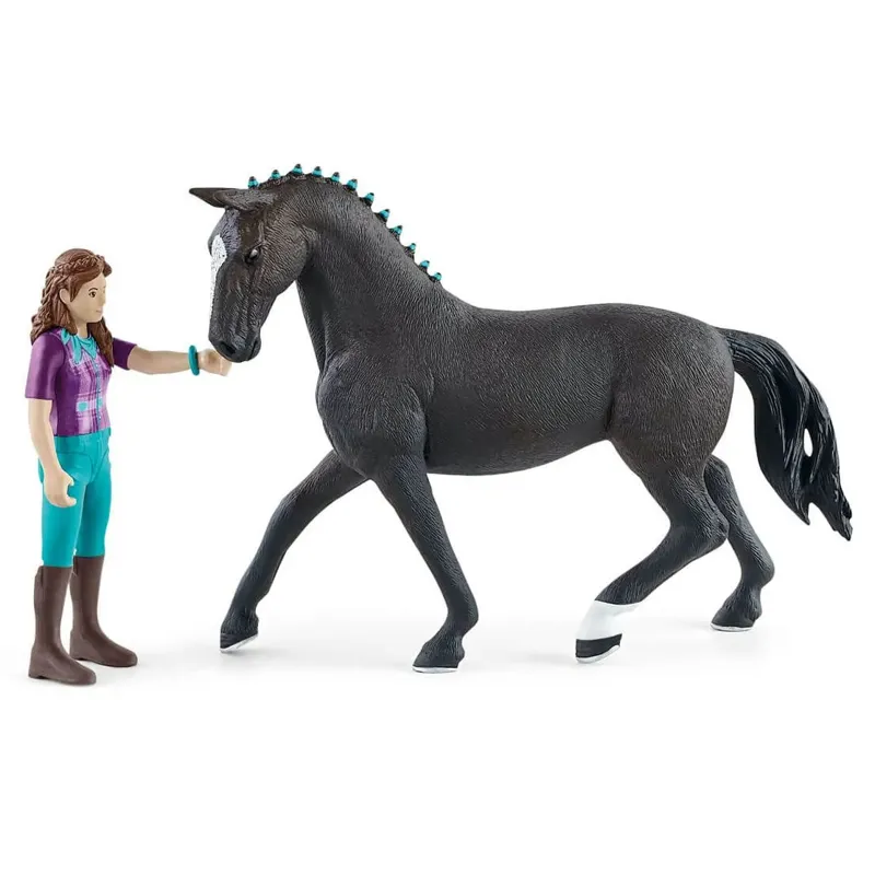 Schleich Horse Club Horse and Rider Toy - Lisa and Storm-1