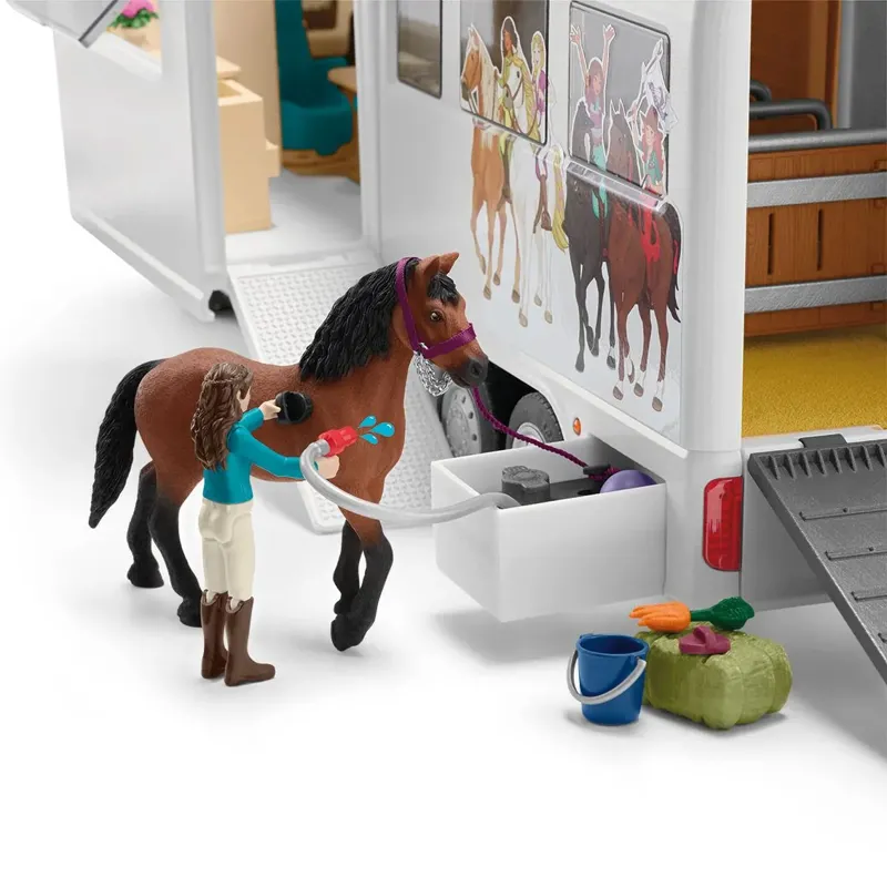 Schleich Horse Lorry Luxury Transporter Toy Set-3