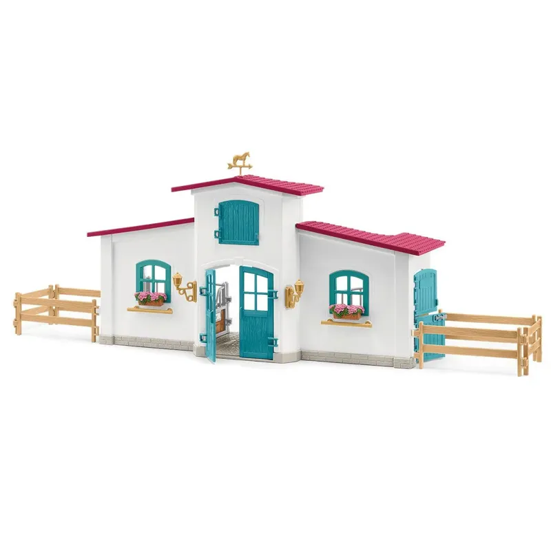 Schleich Lakeside Riding Centre Horse Toy Set-6