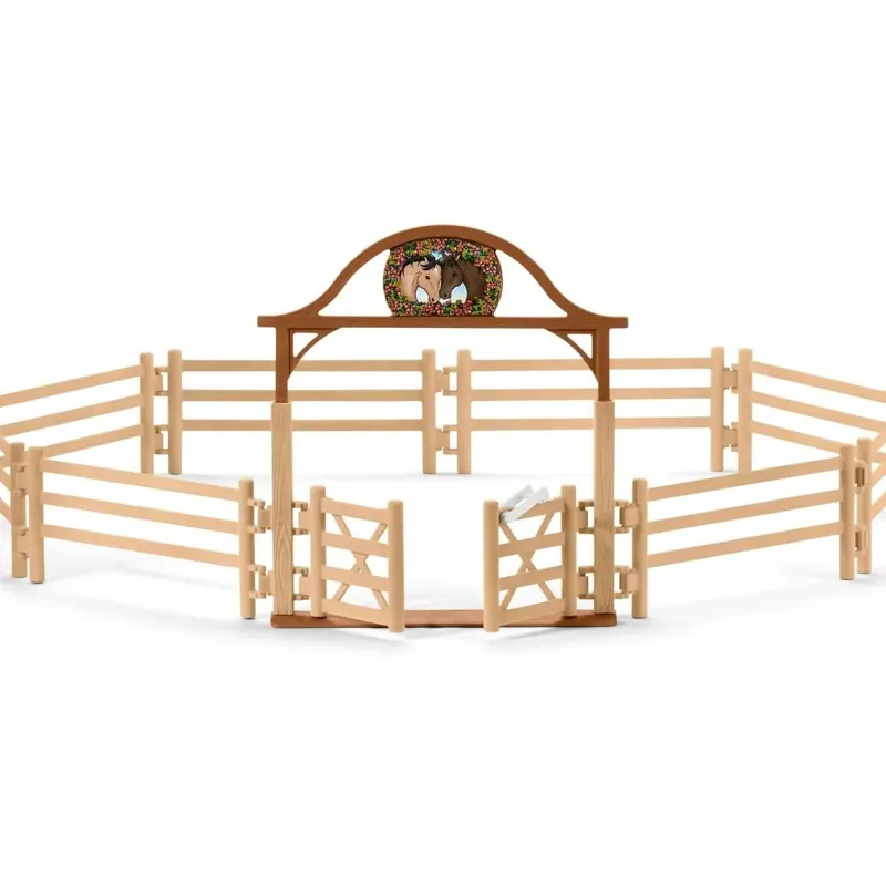 Schleich Paddock with Gate Toy Set