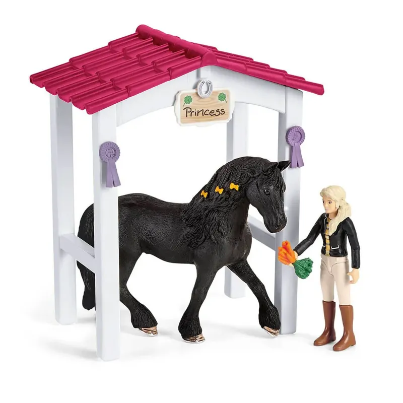 Schleich Stable with Tori Princess and Beauty Toy Set-2