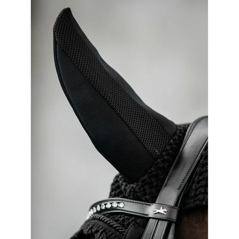 Schockemohle Air Silent Soundless Fly Veil - Black-2