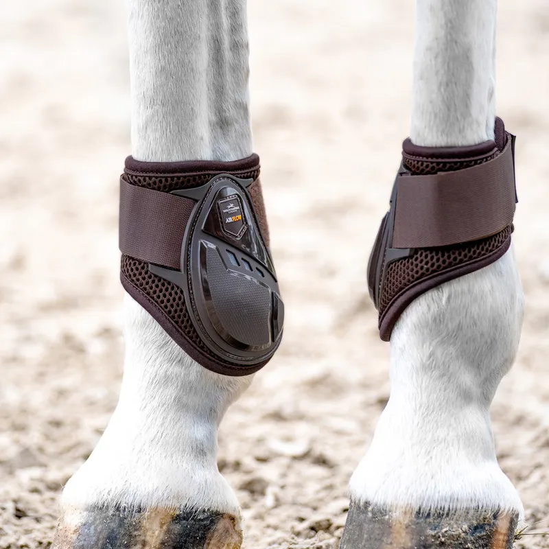 Schockemohle Airflow Champion Fetlock Boots - Brown-3