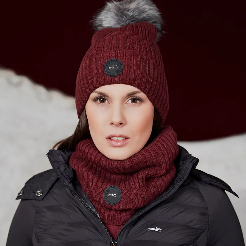 Schockemohle Style Neck Tube - Dark Cherry-1