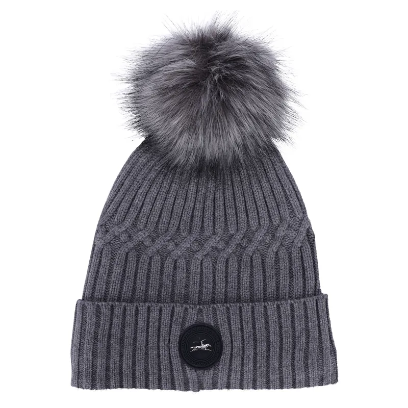 Schockemohle Baila Style Bobble Hat - Silver