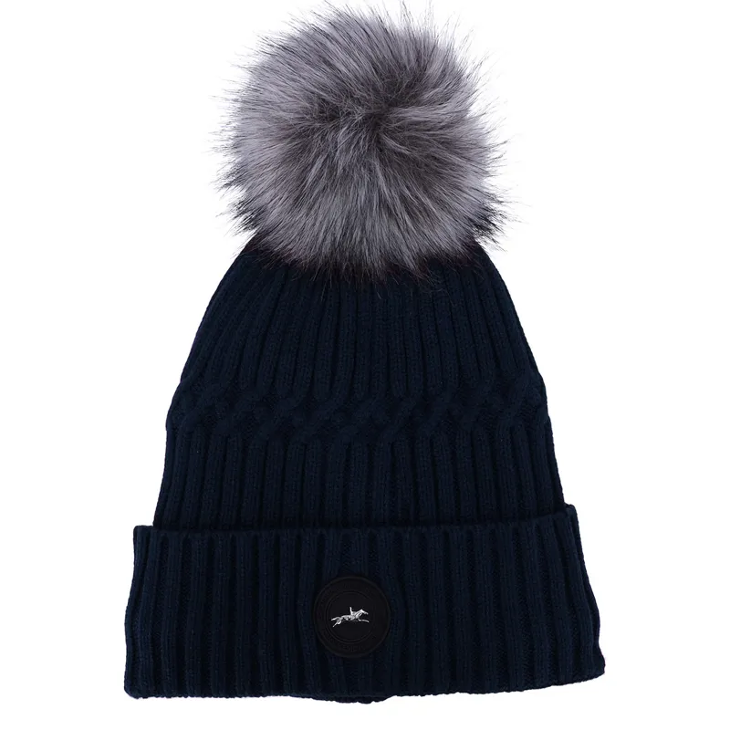 Schockemohle Baila Style Bobble Hat - Deep Night