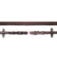 Schockemohle Dura Soft Inside Grip Reins - Dark Brown/Silver