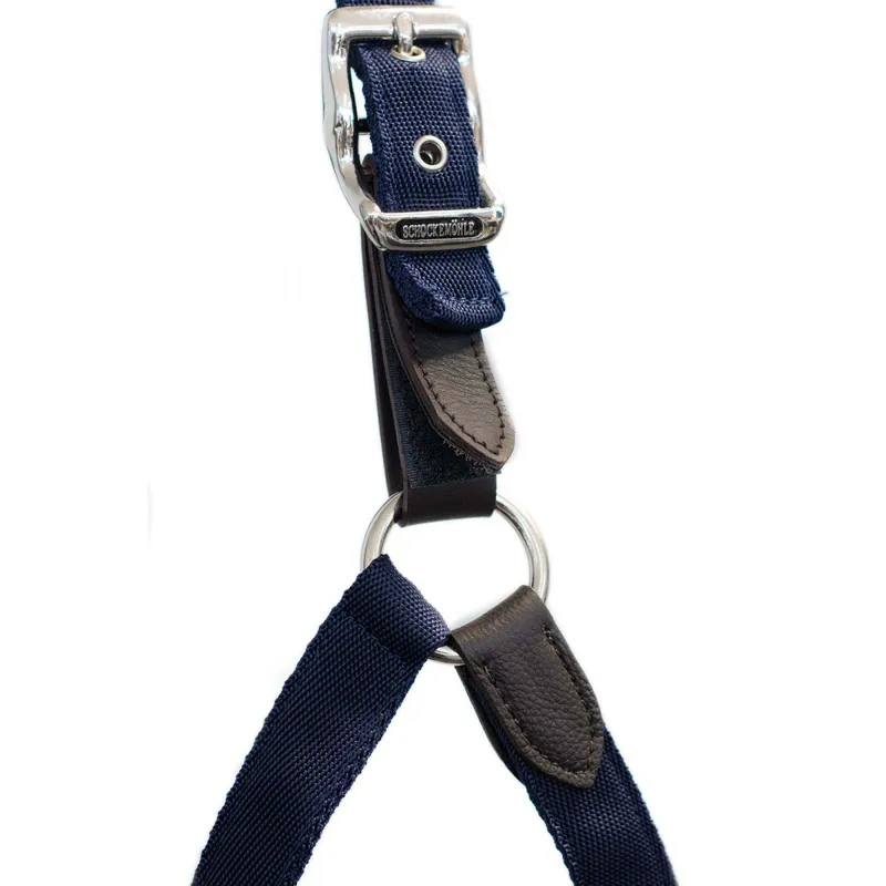 Schockemohle Memphis Safety Headcollar - Navy-1