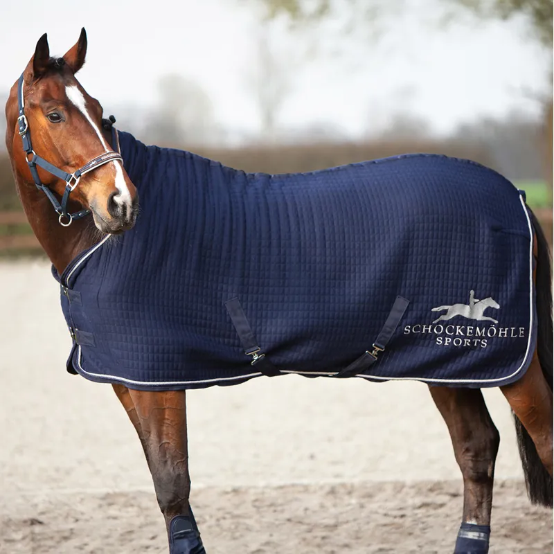 Schockemohle Heat Balance Sweat Rug - Midnight Blue