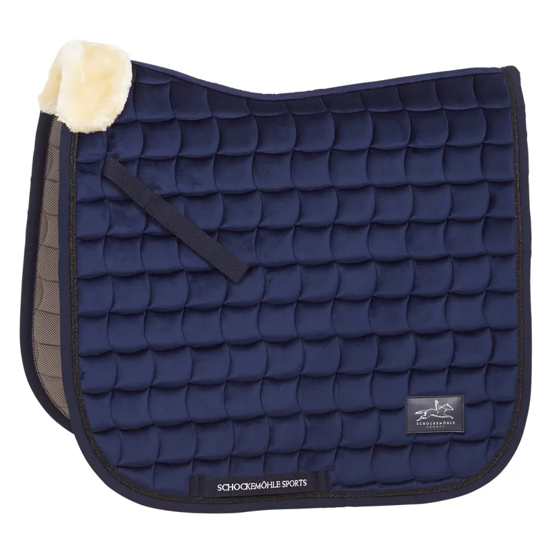 Schockemohle Magic Style Dressage Saddlecloth - Blue Nights