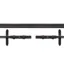 Schockemohle Rolled Rubber Grip Billet Reins - Black/Silver