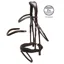 Schockemohle Stanford Anatomic Flash Bridle - Espresso/Silver