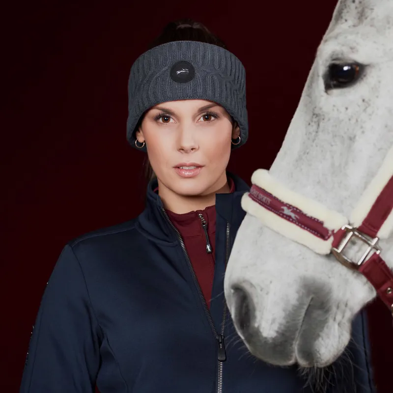 Schockemohle Style Headband - Silver-1