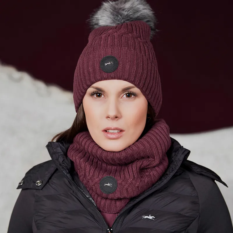 Schockemohle Style Neck Tube - Wine-1