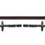 Schockemohle Rubber Grip Reins with Buckles - Dark Brown/Silver