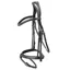Schockemohle Tokyo F Select Removable Flash Bridle - Black/Silver