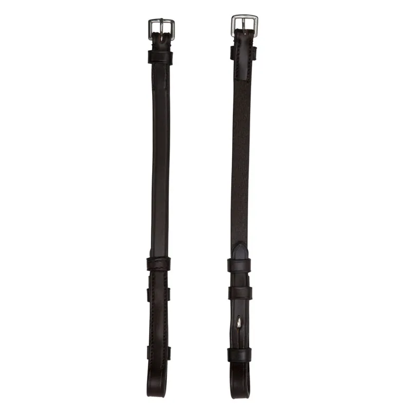 Schockemohle Anatomic Line Flat Cheek Pieces - Black