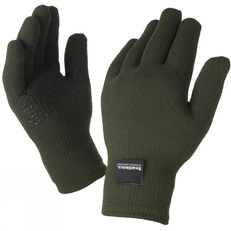 Sealskinz Ultra Grip Gloves Unisex - Olive