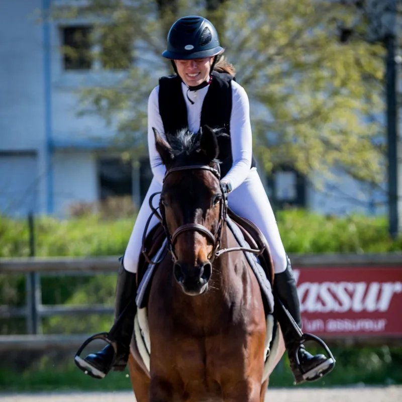 Seaver SAFEFIT Airbag Riding Vest - Black-8