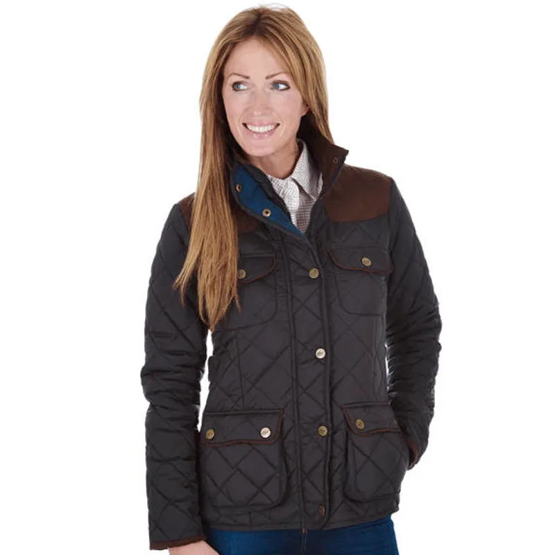 Sherwood Forest Potton Ladies Jacket - Chocolate