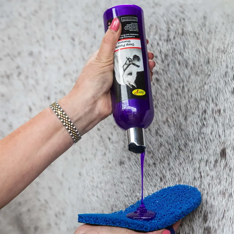 Smart Grooming Black Edition Whitening Shampoo - Deep Purple -3