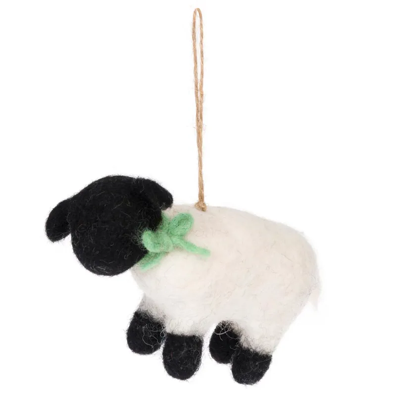 Sophie Allport Felt Decoration - Sheep