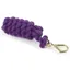 Shires Plain Lead Rope - Purple